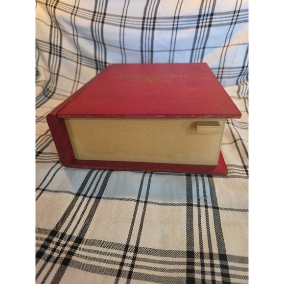 Vintage Raggedy Ann & Andy Book Shaped Wooden Storage Box Decoration - Picture 2 of 15